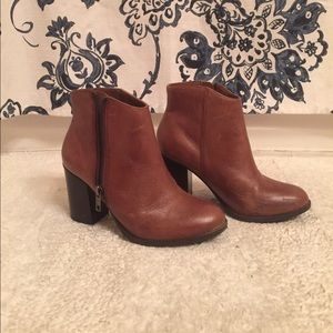 COPY - Brown Leather Booties